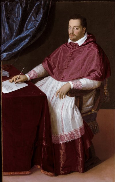 Cardinal Ferdinando de Medici, later Grand Duke Ferdinando I of Tuscany by Scipione Pulzone